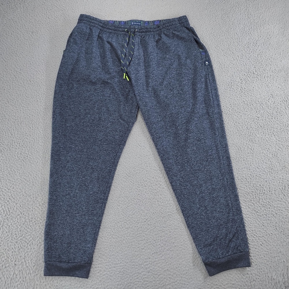 William Murray Jogger Pants Mens 2XL Blue Stretch Elastic Waist Lounge Athletic